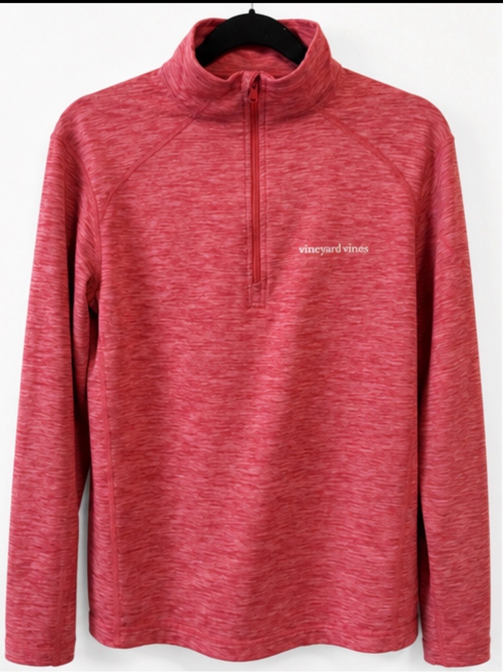 Vineyard Vines Women’s  Lighthouse Red Quarter-Zip Performance Pullover Size XS